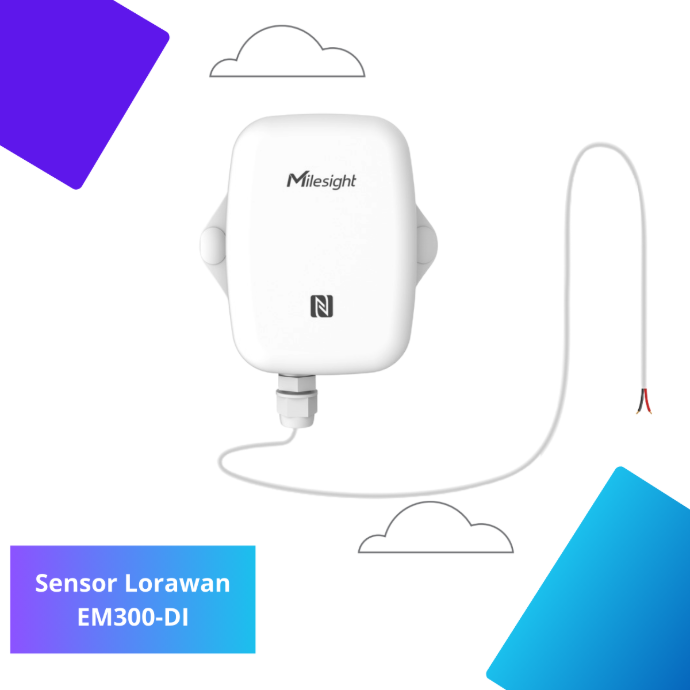 ¡Nuevo! Sensor de pulsos Lorawan Milesight EM300-DI